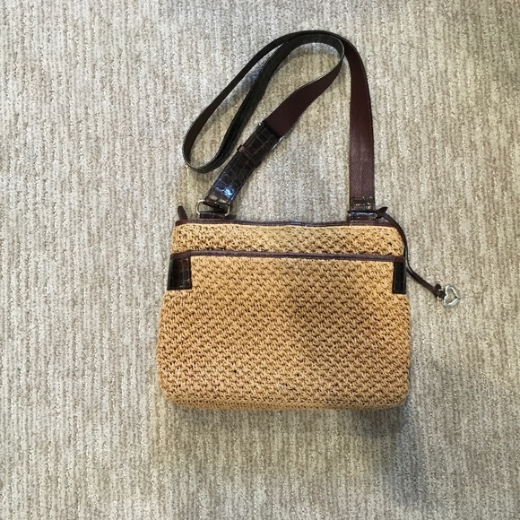 Brighton Alec Crochet Straw Handbag and Unbranded Straw Bag - Picture 2 of 10